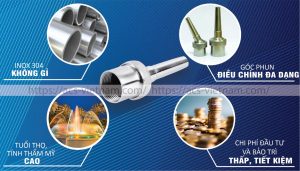 Cách lắp đặt phụ kiện nhạc nước - ACS