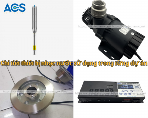 Chi tiết thiết bị nhạc nước sử dụng trong từng dự án