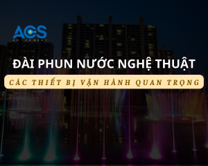 Đài phun nước kết hợp ánh sáng laser – Xu hướng thiết kế hiện đại