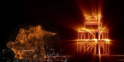 Màn nước mapping ngoài trời – Giải pháp quảng cáo ấn tượng Giải pháp thiết kế và thi công màn nước kỹ thuật số từ ACS