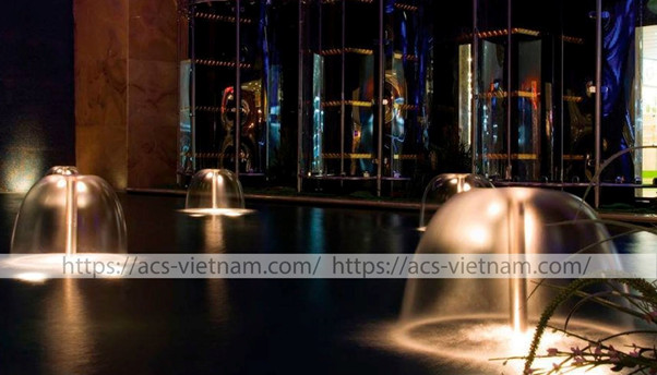Hiệu ứng vòi phun nước hình nấm ACS – Đơn vị cung cấp thiết bị nhạc nước và vòi phun nước nấm uy tín