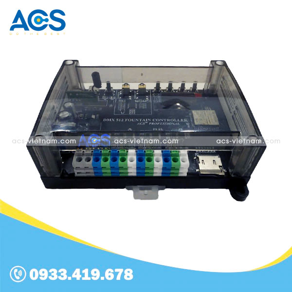 Ứng dụng bộ điều khiển đài phun nước nghệ thuật DMX512 ACTR-FC Công dụng bộ điều khiển DMX512 aCTR-FC