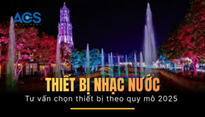 Tư vấn chọn thiết bị nhạc nước theo quy mô và mục đích sử dụng