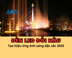Đèn LED đổi màu cho nhạc nước nghệ thuật – Tạo hiệu ứng ánh sáng đặc sắc 2025