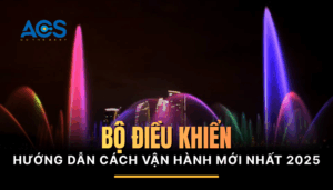 Vận hành bộ điều khiển nhạc nước DMX512