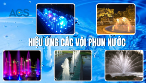 Nguyên tắc phối hợp vòi phun nước và ánh sáng LED để tạo hiệu ứng 3D chuyên nghiệp