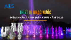 Không cần pháo hoa, nhạc nước nghệ thuật vẫn khiến sân khấu Tết bùng nổ