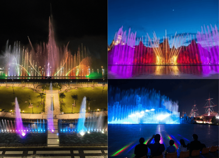 Xu hướng hiệu ứng vòi phun nước cho sự kiện cuối năm 2025 Sự thay đổi trong tư duy thiết kế không gian sự kiện