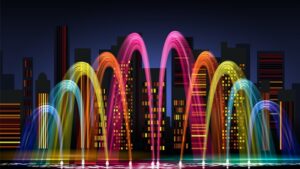 Vòi phun nước - Thiết bị quan trọng trong nhạc nước nghệ thuật