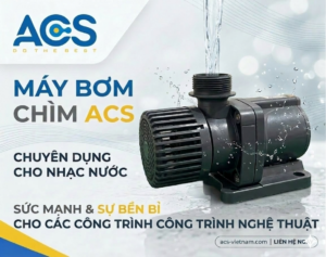 Máy bơm nhạc nước – Thiết bị quan trọng trong hệ thống 