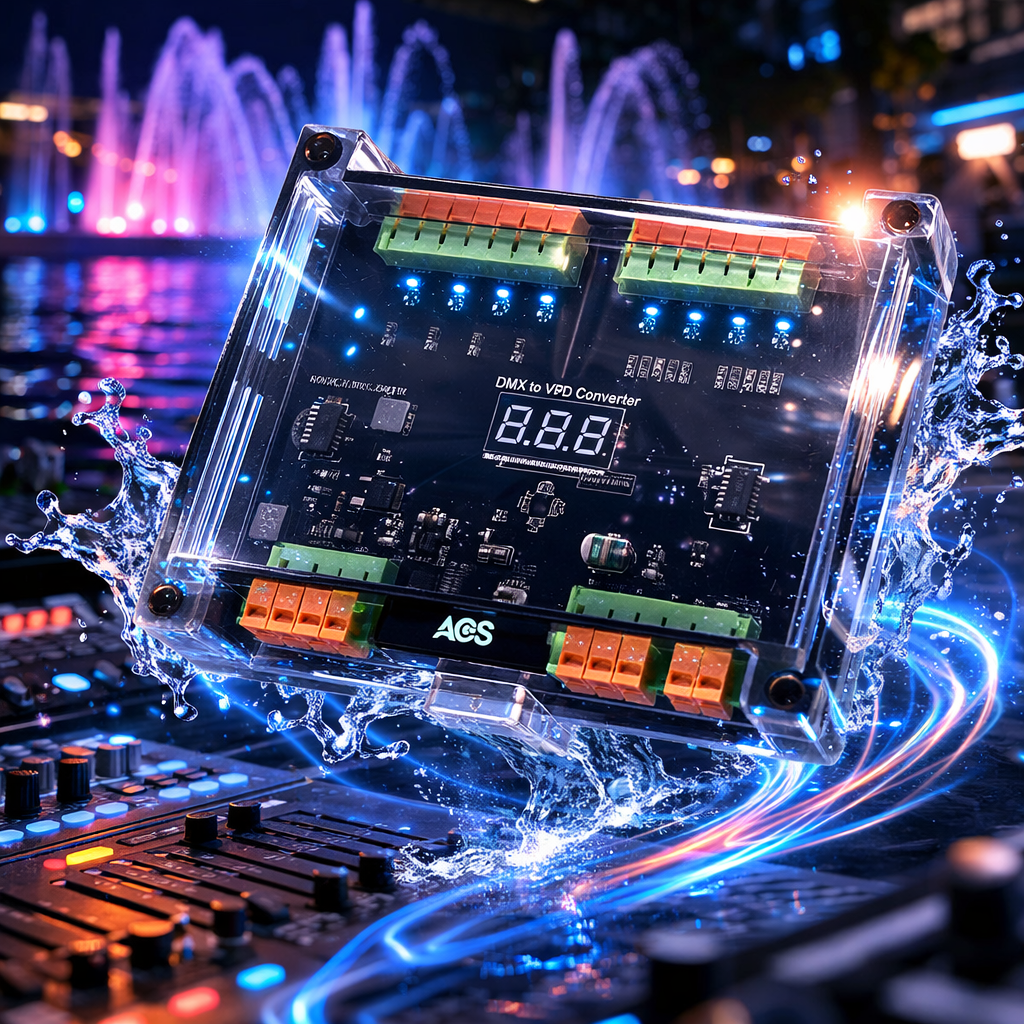 Giải pháp bộ điều khiển cho dự án nhạc nước