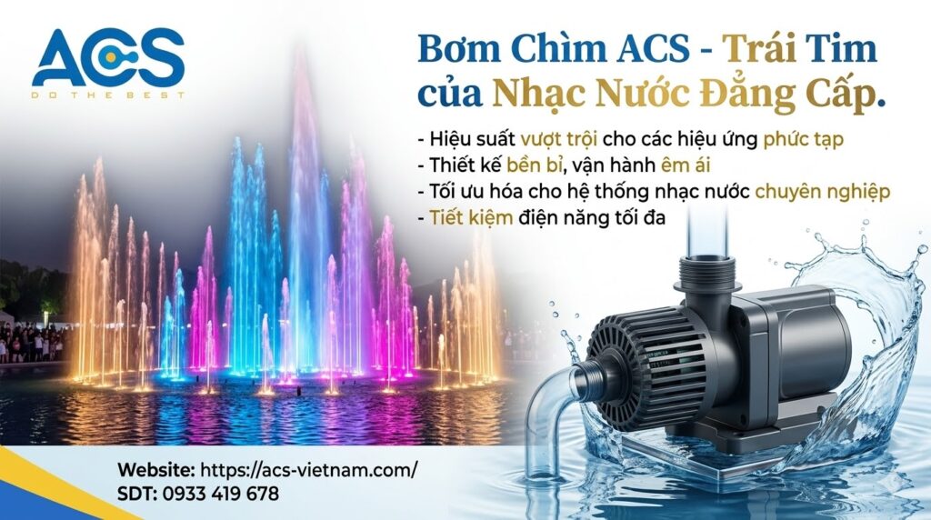 Máy bơm nhạc nước AFVARIONAUT DC24V